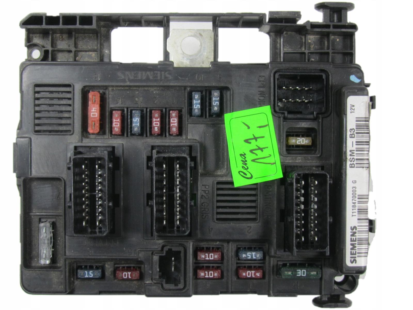 S118470003C BSM-B3 - Пежо Сітроен БСМ-Б3 9643498880 Т118470003Г