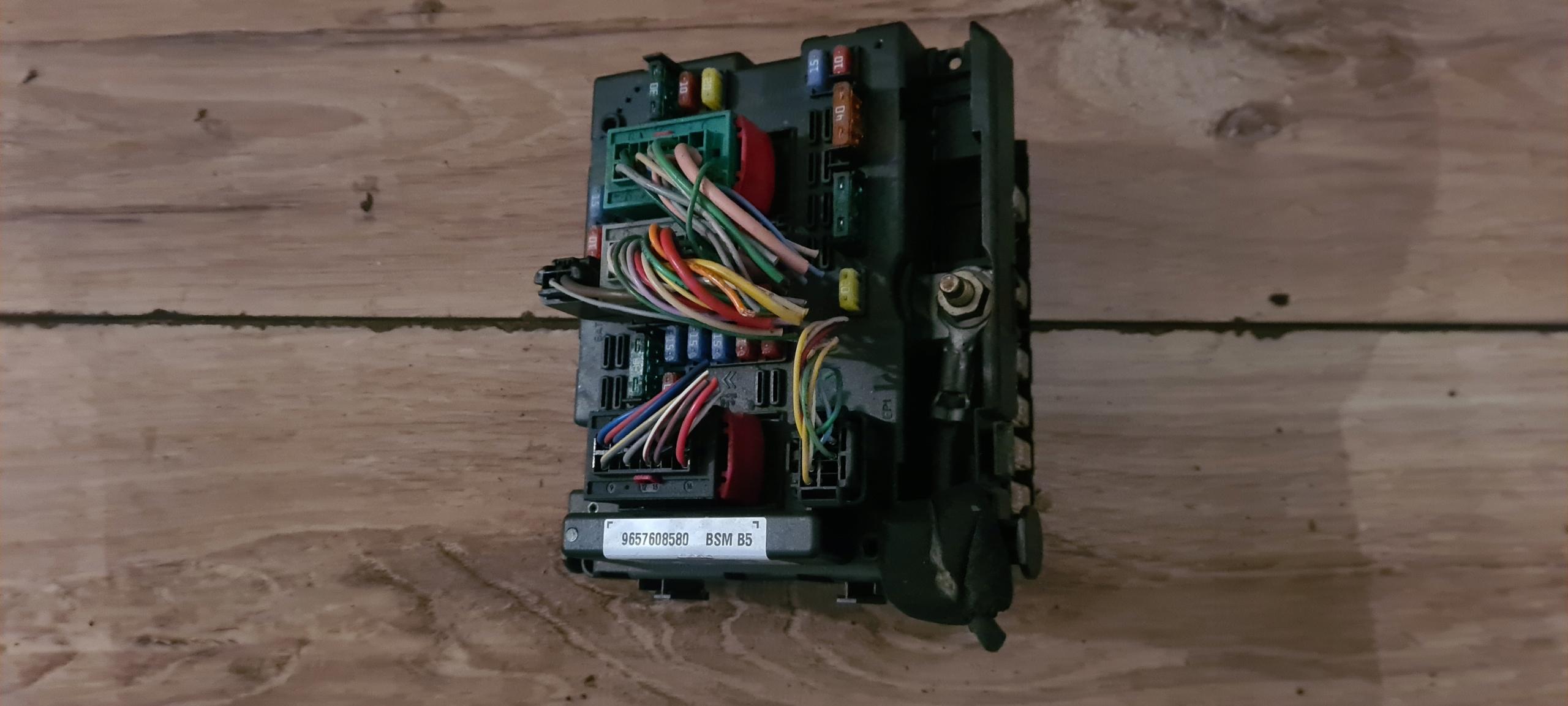 PEUGEOT CITROEN RENAULT КОРОБКА BSM 9657608580