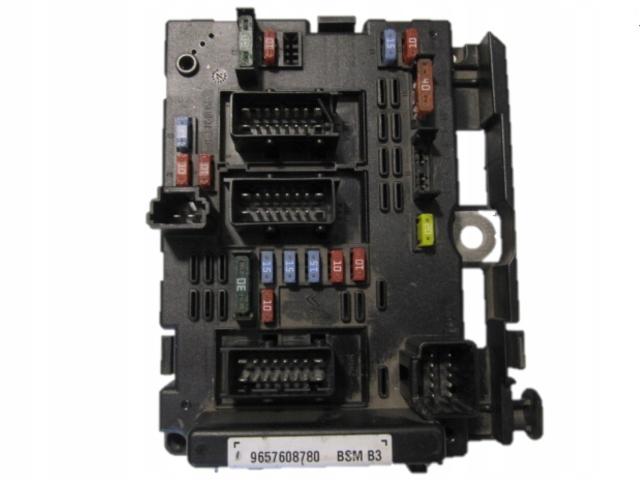 PEUGEOT CITROEN коробка модуль BSM 9657608780 B3