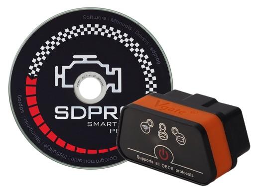 Программа PEUGEOT OBD2 Vgate WiFi + SDPROG PL