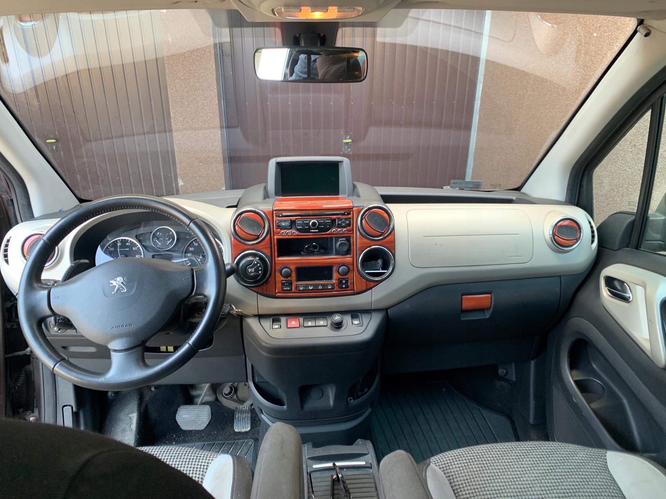 PEUGEOT PARTNER 08 + ШПОН ПАНЕЛЬ НАКЛЕЙКА ДОШКА