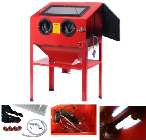 ПІСКОСТРУМИННА МАШИНА 220Л ПОВНИЙ КОМПЛЕКТ ТВЕРДИЙ