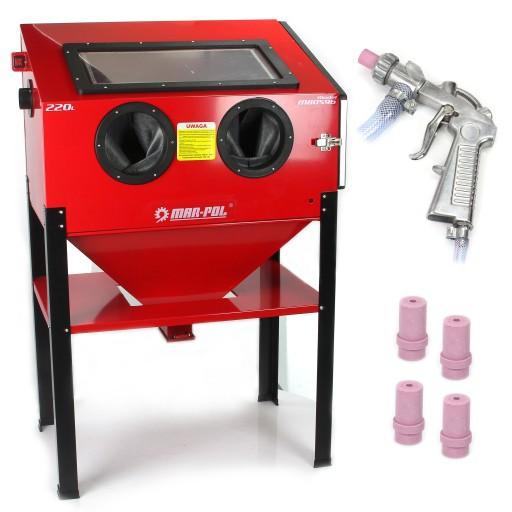 КАБИННЫЙ ПЕСКОСТРОЙНЫЙ ПИСТОЛЕТ 220 Л + 4 ФОРСУНКИ