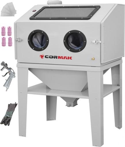 ПЕСКОСТРУЙНАЯ МАШИНА КАБИНЫ 350L БОКОВОЕ ОТВЕРСТИЕ + НАСАДКИ