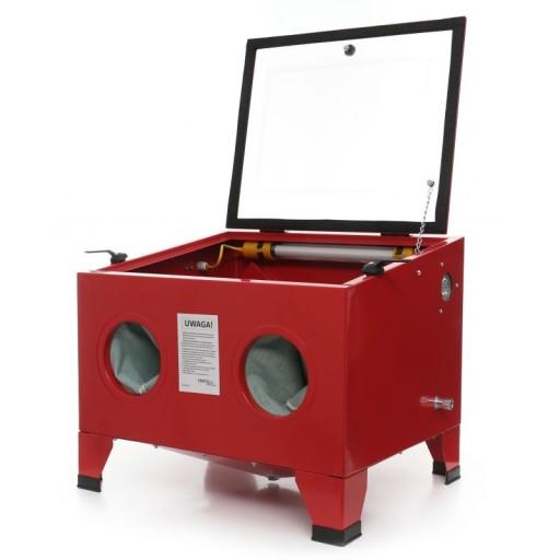 ПІСКОСТРУМИННА МАШИНА ДЛЯ КАБІНИ МАЙСТЕРНІ 90 Л + НАБІР ФОРСУНОК KD10334