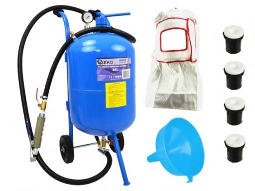 Мобільний піскодесятий маска 38 л 4 форсунки geko