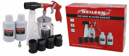 ПІСКОСТРУЙНИЙ ПІСТОЛЕТ З ПНЕВМАТИЧНИМ АБРАЗИВОМ RECOVERY 1Л