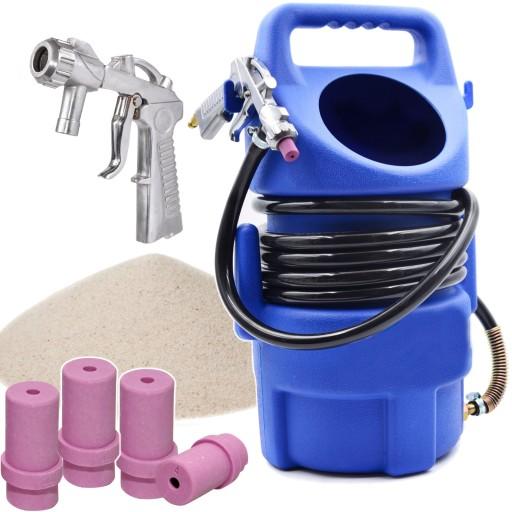 ПНЕВМАТИЧНИЙ СИФОН SANDBLASTER 10L SAND CLEANING GUN + ЕЛЕКТРОННА КНИГА