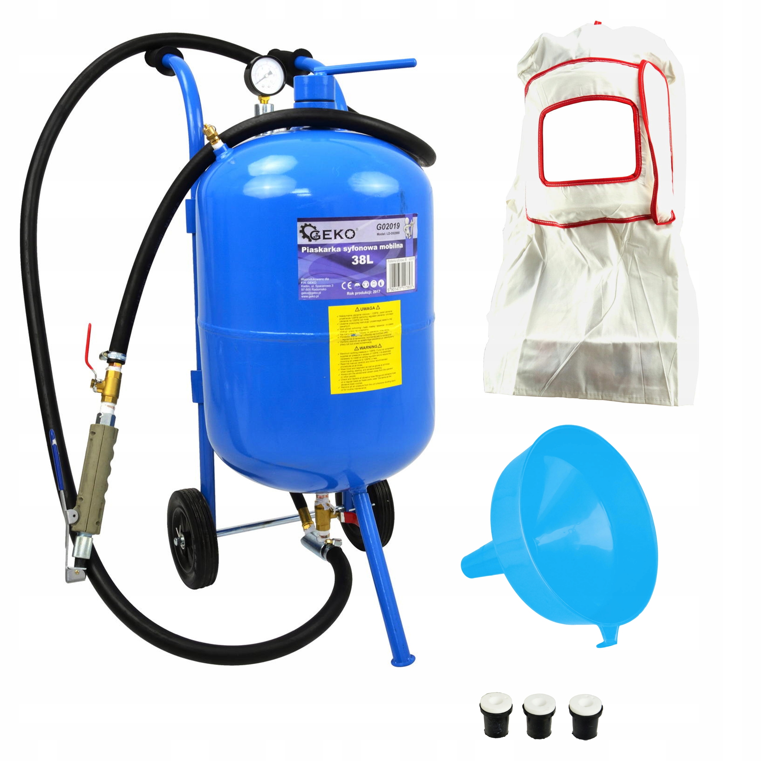 ПЕСКОСТРУЙНАЯ МАШИНА 38L ДЛЯ ПЕСКОСТРУЙНОЙ ОБРАБОТКИ