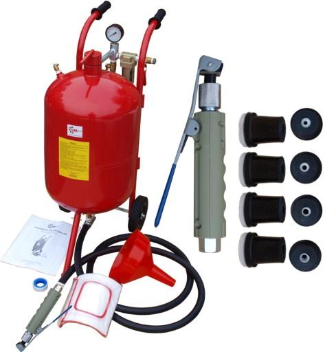 38Л СИФОННА ПІСКОМАШИНА МОБІЛЬ НА КОЛЕСАХ + МАСКА + 16 НАСАДОК - НАЙПОТУЖНІША