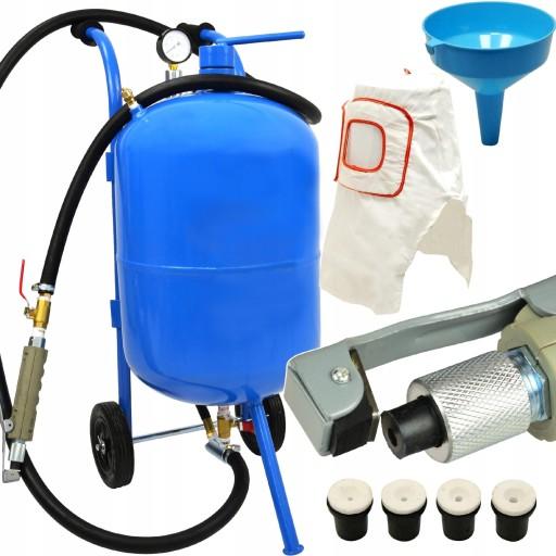 МОБИЛЬНАЯ СИФОННАЯ ПЕСКОСТРОЙНАЯ МАШИНА ПЕСКОСТРОЙНАЯ МАШИНА 38Л + НАСАДКИ ДЛЯ МАСКИ