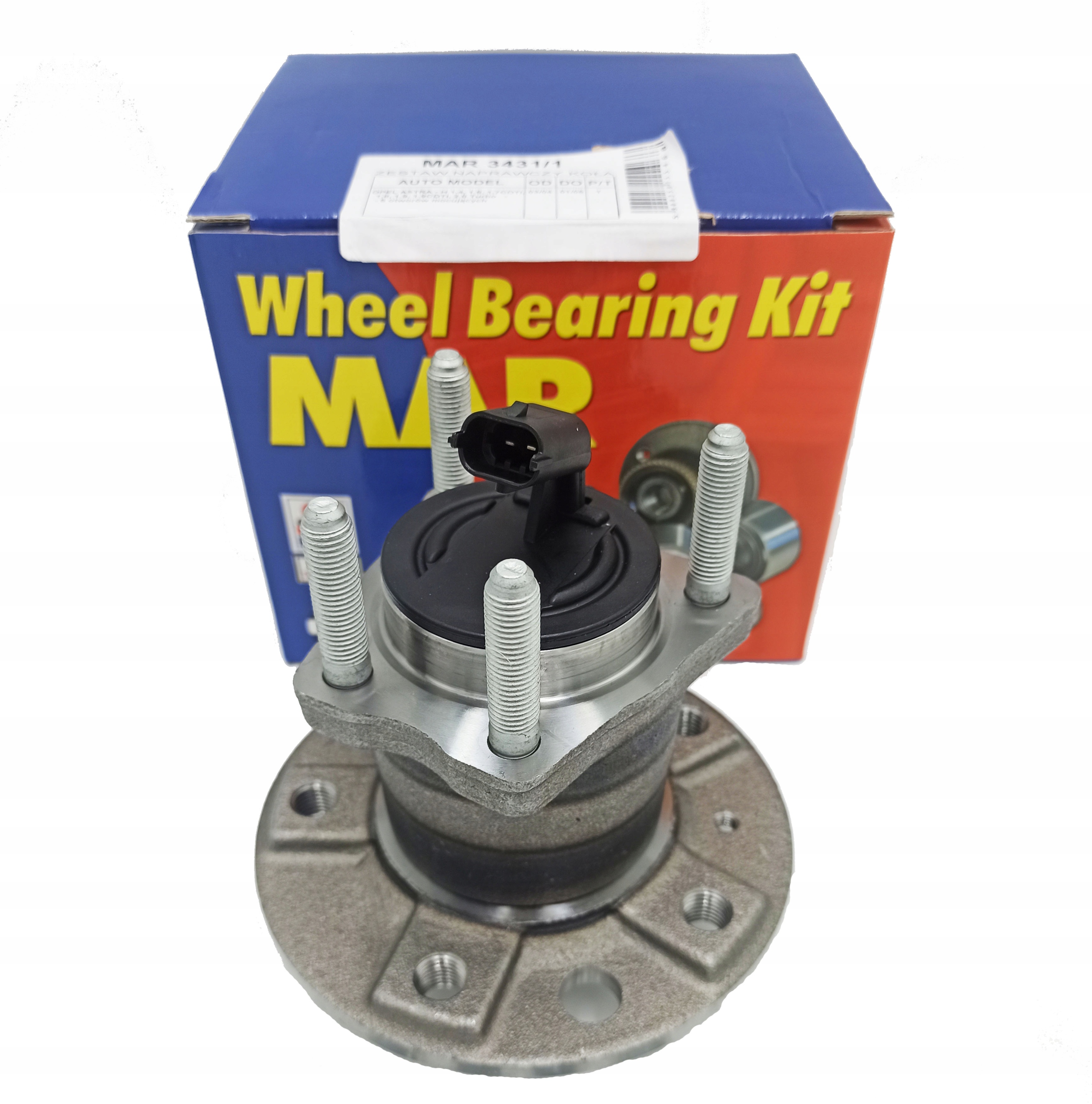 3431/1 - Подшипник ступицы заднего колеса OPEL ASTRA H ZAFIRA 5 болтов