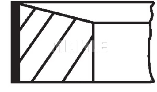 007 RS 10111 0N0 - КІЛЬЦЯ ПОРШНЕВІ FIAT 007RS101110N0/MAH