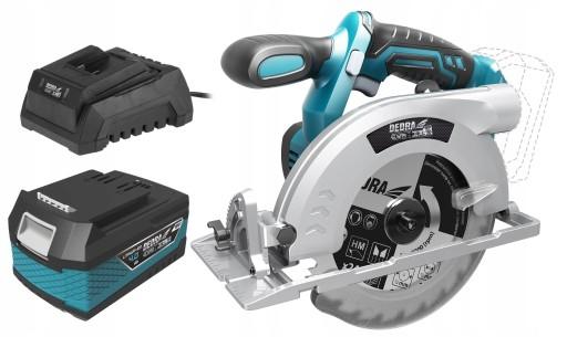 ПИЛА ЦИРКУЛЯРНА ПИЛА Акумуляторна 18V DEDRA +4Ah