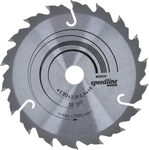 ЦИРКУЛЯРНАЯ ПИЛА H SPEEDLINE 130*2,2*16Z18