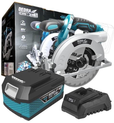 РУЧНА ЦИРКУЛЯРНА ПИЛА 4Ah акумулятор DED7064 18V SAS+ALL