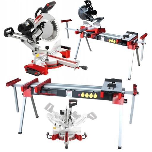 ТОРЦЮВАЛЬНА ПИЛА З ПОДАЧОЮ 305MM HOLZMANN KAP305JL РОБОЧИЙ СТІЛ USK2760 NEW