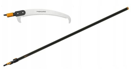 Садова пила Fiskars для гілок на стрілі 2-4 м