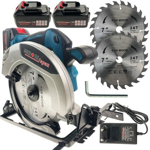 АККУМУЛЯТОРНАЯ ПИЛА 2XAKKU 21V 4AH 185MM