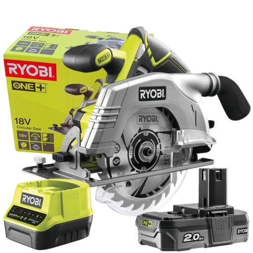 ЦИРКУЛЯРНА ПИЛА RYOBI R18CS-0 18V 165MM +2Ah