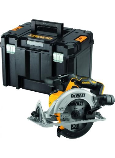 АККУМУЛЯТОРНАЯ ЦИРКУЛЯРНАЯ ПИЛА 165MM XR BL 18V 0*AH T-STAK