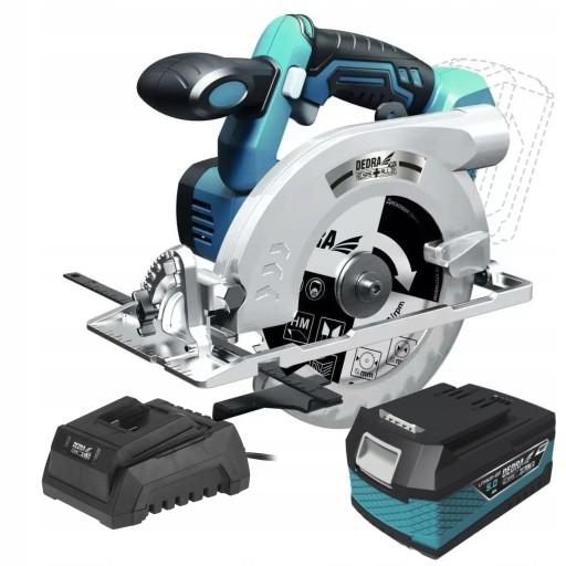 БЕСЩЕТОЧНАЯ ЦИРКУЛЯРНАЯ ПИЛА DED7164 DEDRA +5AH