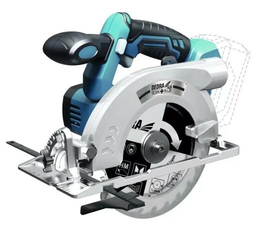 Бесщеточная циркулярная пила DED7164 DEDRA SAS+