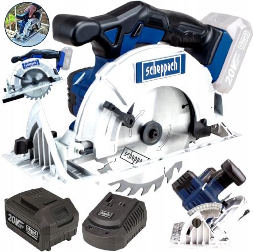 ЦИРКУЛЯРНА ПИЛА CCS165 20V 165MM + АКУМУЛЯТОР 1x4AH