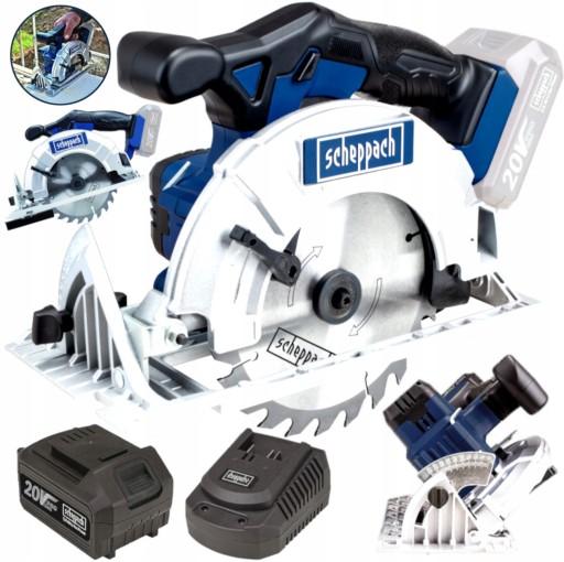 ЦИРКУЛЯРНА ПИЛА CCS165 20V 165MM + АКУМУЛЯТОР 1x5AH