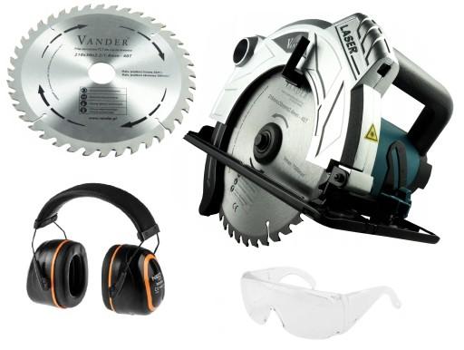 ЦИРКУЛЯРНАЯ ПИЛА С ПРИНАДЛЕЖНОСТЯМИ И ДОПОЛНИТЕЛЬНЫМ ПОЛОТНОМ