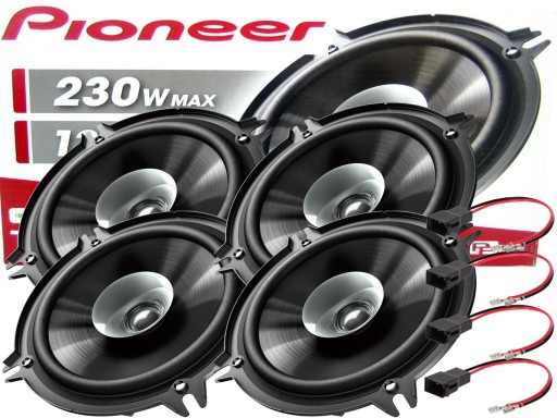 PIONEER 4 ДИНАМКИ RENAULT MEGANE 2 LAGUNA 2 SCENIC 2 ПЕРЕДНІ + ЗАДНІ