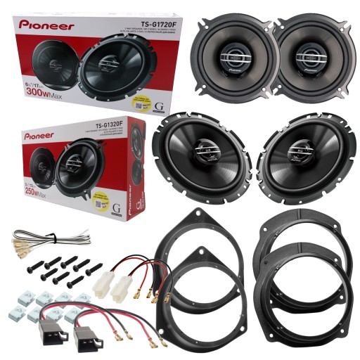 Проставки динаміків PIONEER 4шт для FIAT BRAVO II 2 перед + зад