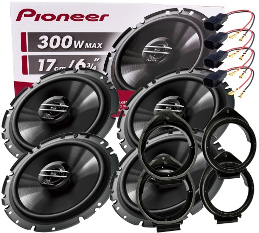 PIONEER 2-D ДИНАМКИ OPEL ASTRA J INSIGNIA MOKKA CHEVROLET CRUZE ПЕРЕДНІ + ЗАДНІ