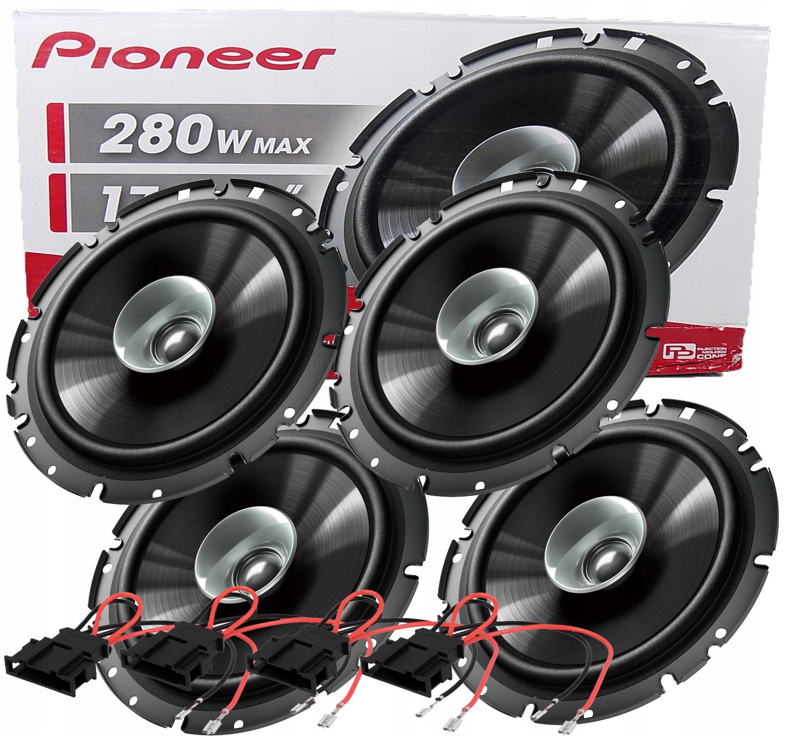 PIONEER колонки 4шт VW PASSAT B5 GOLF 4 спереди вы