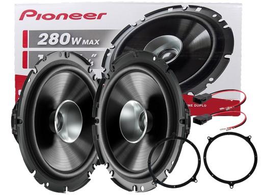 PIONEER колонки AUDI A3 8L A4 B5 A6 C5 TT спереди