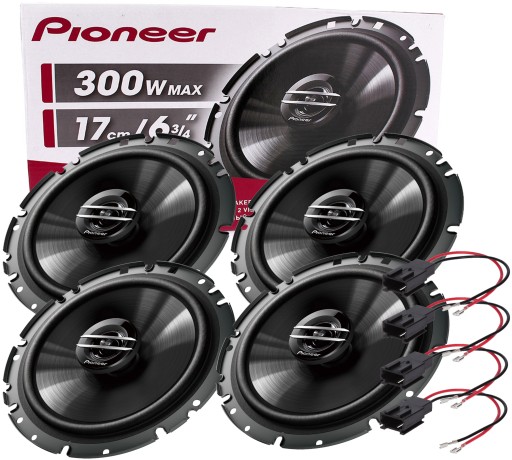 ДВУСТОРОННЯЯ КОЛОНКА PIONEER PEUGEOT 407 CITROEN C4 C5 GRAND PICASSO ПЕРЕДНЯЯ + ЗАДНЯЯ