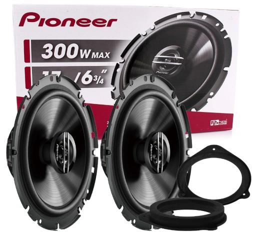 PIONEER двухполосные колонки AUDI A3 8P A4 B6 B7 D3