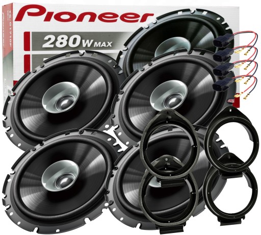 PIONEER ДИНАМІКИ OPEL ASTRA J INSIGNIA MOKKA CHEVROLET CRUZE ПЕРЕДНІ + ЗАДНІ