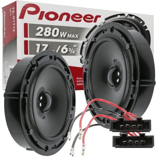 Pioneer колонки VW GOLF 4 5 6 PASSAT B5 передняя задняя