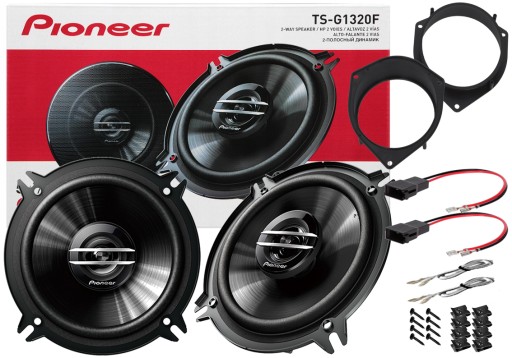 МОЩНЫЕ ДИНАМИКИ PIONEER OPEL VECTRA B ZAFIRA A B ЗАДНЯЯ ПЕЖО BIPPER ПЕРЕДНЯЯ