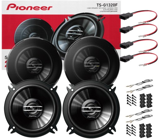 PIONEER ПОТУЖНА ДИНАМІКА RENAULT SCENIC 2 ESPACE MODUS VELSATIS ПЕРЕДНЯ + ЗАДНЯ