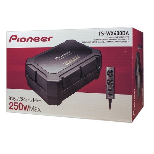 PIONEER TS-WX400DA АКТИВНИЙ САБВУФЕР + 250 Вт ПУЛЬТ