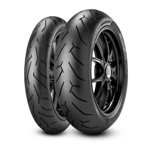 PIRELLI DIABLO ROSSO II 120/70ZR17 + 190 / 50ZR17