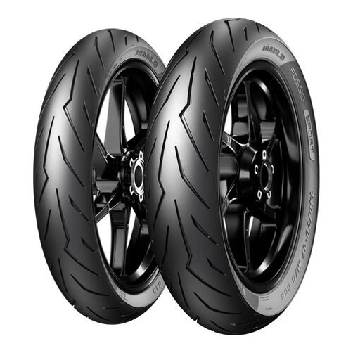 PIRELLI DIABLO ROSSO SPORT 110/70-17 + 140/70-17, 2024 г.