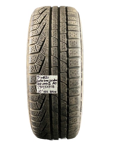 PIRELLI SOTTOZERO WINTER 210 235/55R18 2020 года 7мм