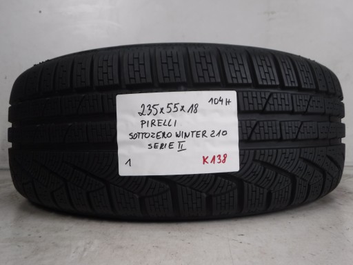 PIRELLI SOTTOZERO WINTER 210 II 235/55/18 104H