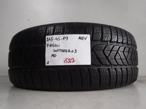 PIRELLI WINTER SOTTOZERO SERIE 3 245/45/19 102V