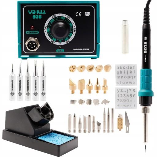 ПІРОГРАФ ПАЯЛЬНА СТАНЦІЯ ДРОВ'ЯНЕ ЖАЛО КОНВЕРТЕР ШКІРНЕ ЖАЛО