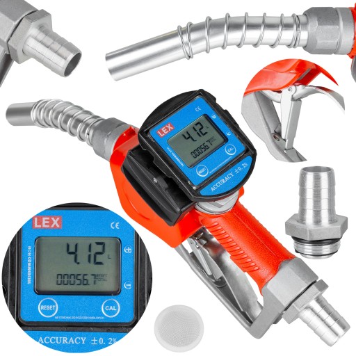 CPN ПИСТОЛЕТ ДОЗАПРАВКИ ТОПЛИВА РАСПРЕДЕЛИТЕЛЬ НАСОС СЧЕТЧИК ЖК АВТОСТОП НА