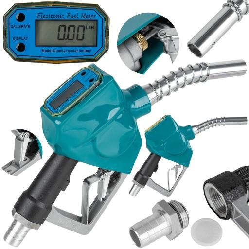 ПИСТОЛЕТ CPN ТОПЛИВНЫЙ НАСОС СЧЕТЧИК LCD КАЛИБРОВКА